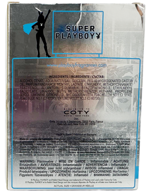 cooling after shave Playboy SUPER PLAYBOY splash 100 ml