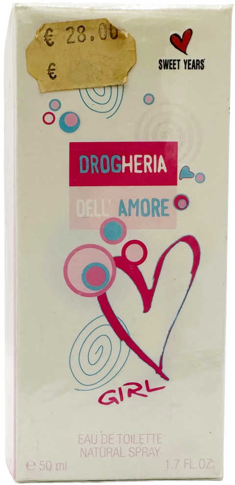 profumo donna Eau de Toilette Sweet Years DROGHERIA DELL'AMORE GIRL natural spray 50 ml