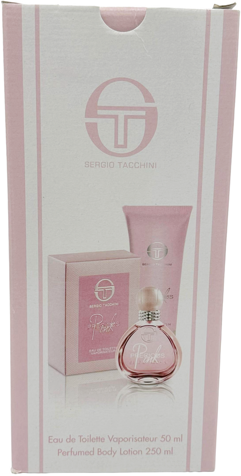 set profumo donna Morris Sergio Tacchini PRECIOUS PINK Eau de Toilette vaporisateur 50 ml + Perfumed Body Lotion 250 ml