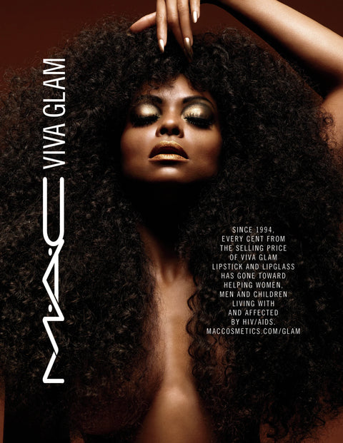 rossetto Mac Cosmetics Matte Lipstick VIVA GLAM TARAJI P. HENSON