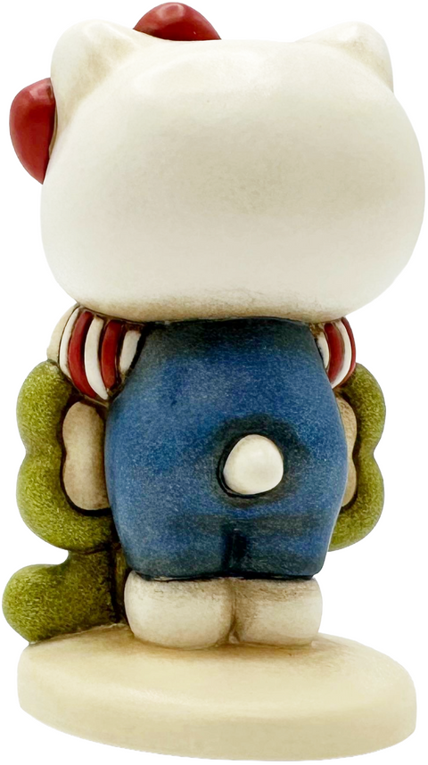 statuina soprammobile Thun Sanrio Hello Kitty con QUADRIFOGLIO F2791H90