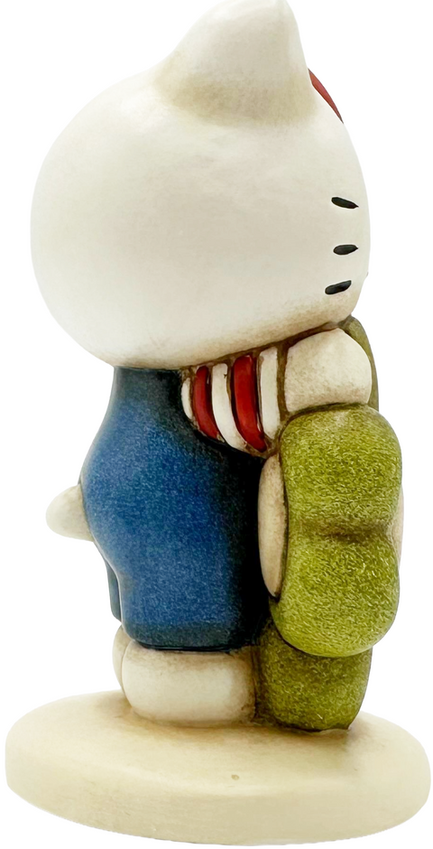 statuina soprammobile Thun Sanrio Hello Kitty con QUADRIFOGLIO F2791H90