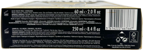set profumo uomo Playboy VIP Eau de Toilette 60 ml spray + Shower Gel