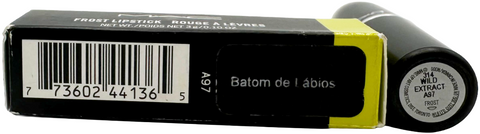 rossetto Mac Cosmetics Frost Lipstick 314 WILD EXTRACT