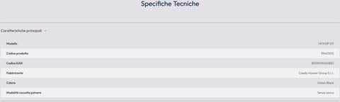 scopa elettrica senza filo Hoover HFX10P 011 Cordless Vacuum Cleaner HFX Pets