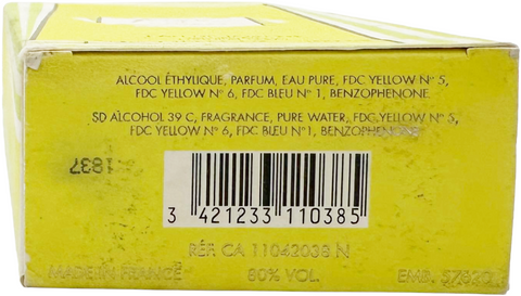 profumo donna Eau de Toilette YENDI de Capucci natural spray 100 ml